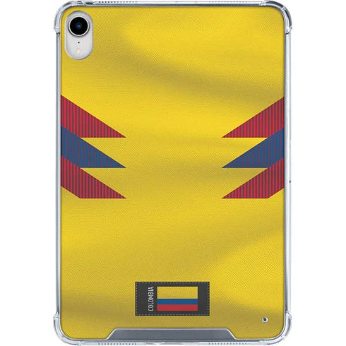 Colombia Soccer Flag iPad 11th Gen (2025) Clear Case